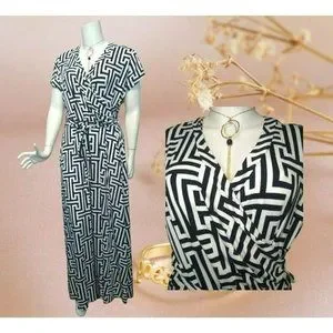 knee length dresses for ladies Anjelica Maxi Dress ~ Black Lace – Show Me Your Mumu main image 1